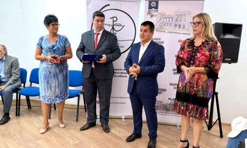 Personalități ale Academiei Române, acasă în Argeș, alături de tinerii argeșeni de excepție