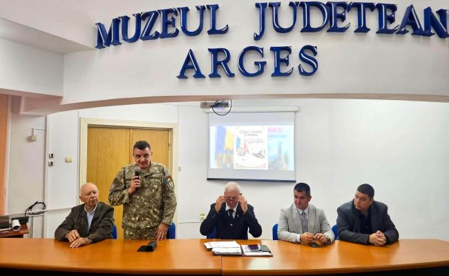 Eveniment dedicat Zilei Armatei Române, la Muzeul Județean Argeș