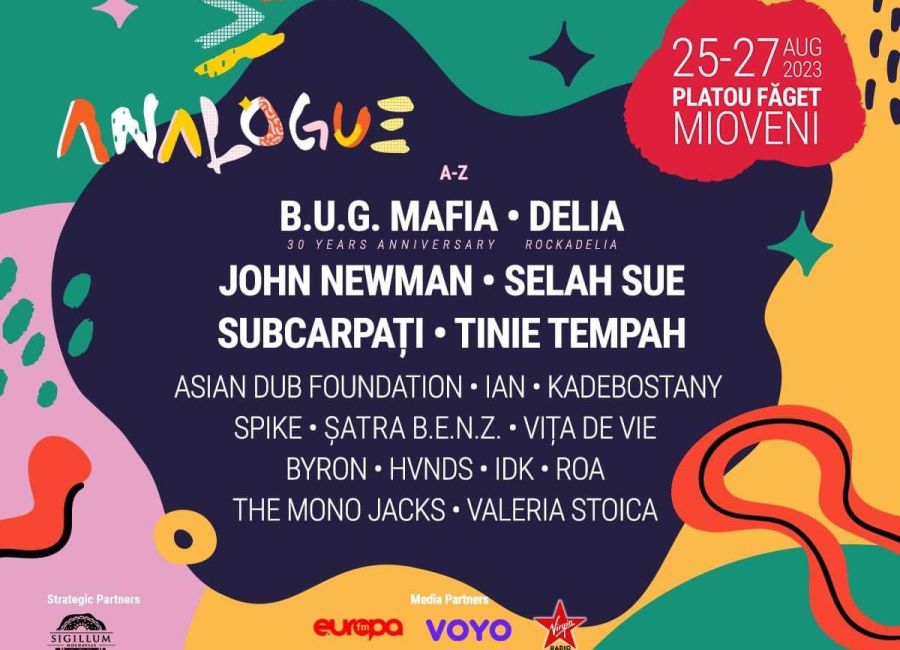 Biletele pentru Analogue Festival sunt disponibile și la sediul Centrului Cultural Mioveni