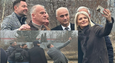 EXCLUSIV! Cum s-a plimbat Alina Gorghiu 10 minute cu trenul doar ca să o pozeze presa