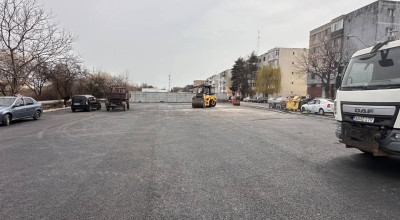 O nouă parcare a fost amenajată în cartierul Prundu