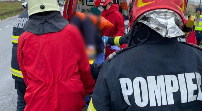 ACUM! Accident GRAV în Argeș