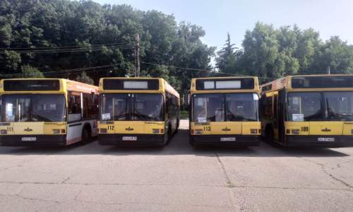 Autobuzele MAZ au fost retrase din circulație