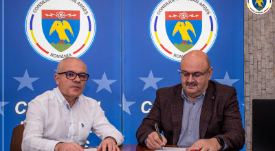 Acord de colaborare între C.J. Argeș și Agenția Națională de Cadastru și Publicitate Imobiliară