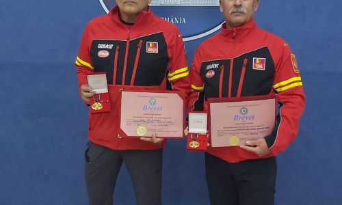 Salvamont Argeș a primit 'Emblema de Onoare a Departamentului pentru Situații de Urgență'