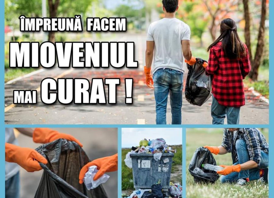 Joi, campanie de ecologizare la Mioveni