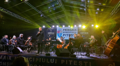 Cristian Gentea şi-a petrecut Revelionul alături de piteşteni