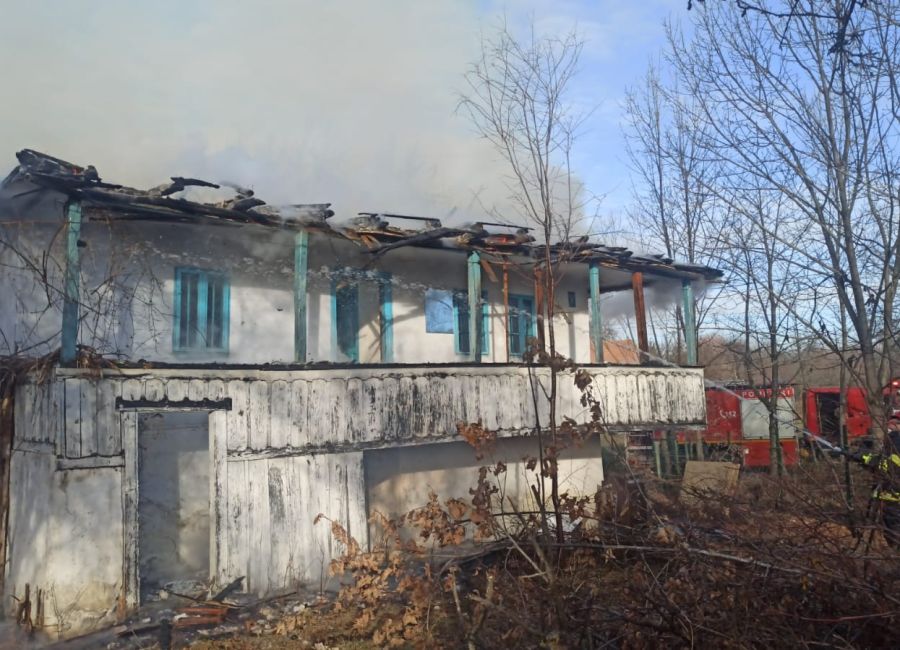 ACUM! Incendiu în Argeș!