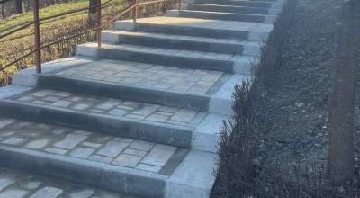 Au fost reabilitate scările publice din cartierul Găvana III