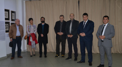 A avut loc vernisajul expoziţiei 'IMPRESIONIŞTII-grafică'