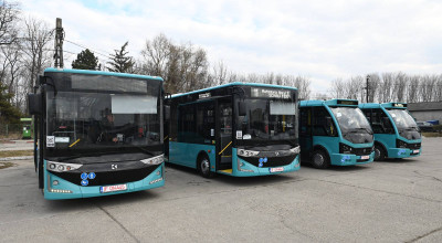 Publitrans a achiziţionat opt autobuze pentru transportul metropolitan