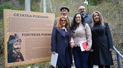 Prefectul Ioana Făcăleață: "Cetatea Poenari a fost redeschisă"