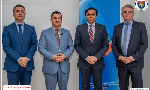 Vicepreședintele CJ Argeș, întâlnire cu Ambasadorul Pakistanului