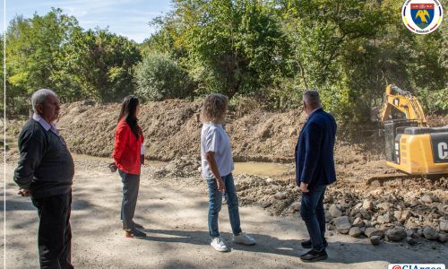 Se asfaltează Drumul Județean 738 Poienari – Jugur – Mihăești