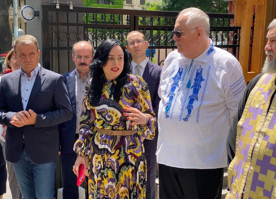 Simona Bucura Oprescu prezentă la slujirea Casei Comunelor României