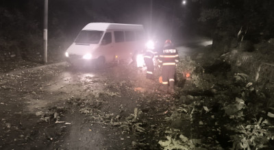 Primele probleme în Argeș din pricina furtunii!