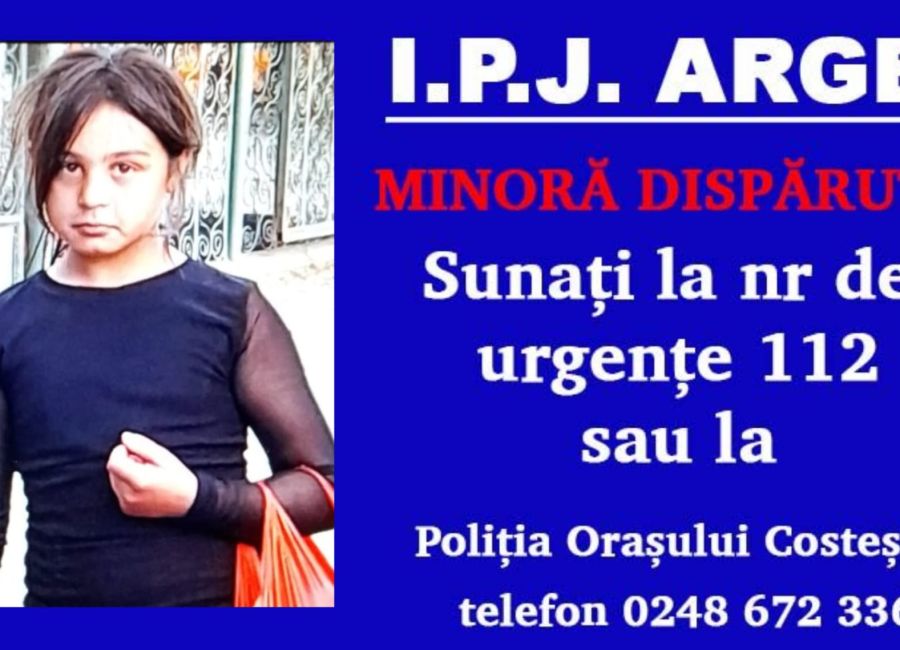 ALERTĂ în Argeș! Un COPIL a DISPĂRUT