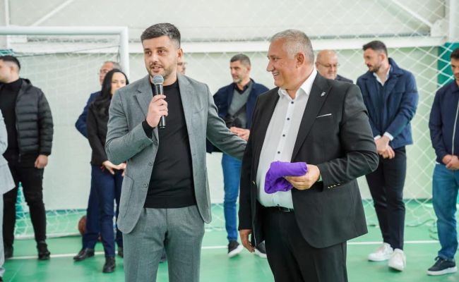 O sală modernă de sport a fost inaugurată în comuna Oarja!
