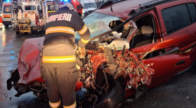 Accident GRAV în Pitești! Victimă în stare CRITICĂ!