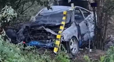 NENOROCIRE în Argeș! Patru MORȚI, după ce o mașină s-a prăbușit într-o râpă!