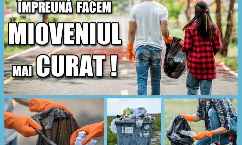 Campanie de ecologizare la Mioveni