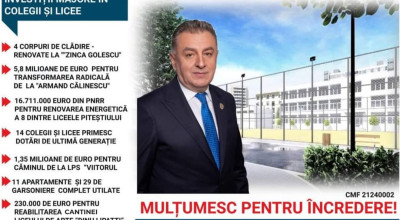 Cristian Gentea : "Cred în învățământul de calitate"