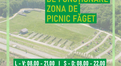 Program nou pentru zona de picnic Făget