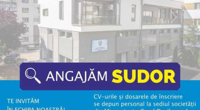 Servicii Edilitare pentru Comunitate ANGAJEAZĂ