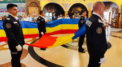 Ziua Drapelului Național, sărbătorită cu respect și solemnitate la Mioveni