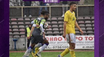 FC Argeş, meci egal cu naţionala de tineret a României