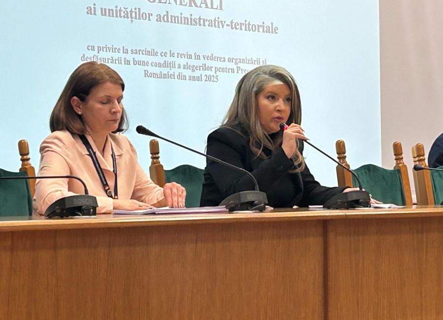 Prefectul Ioana Făcăleață: ”Am încredere că, în județul Argeș, toți factorii implicați în alegerile prezidențiale vor face toate eforturile încât să nu fie incidente grave și să avem un climat electoral sigur, ordonat!”