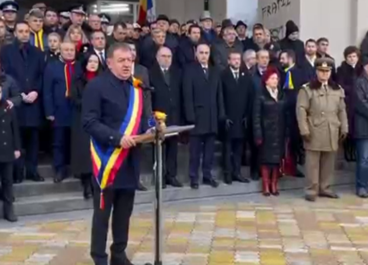 Primarul Cristian Gentea, mesaj special cu prilejul Zilei Naţionale