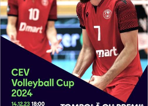 Volei masculin din Cupele Europene, la Mioveni