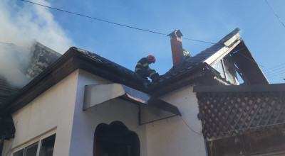 ACUM! INCENDIU într-o GOSPODĂRIE din Argeș!
