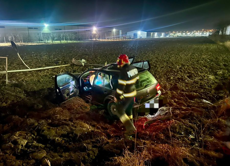 Azi-noapte, accident GRAV în Argeș!