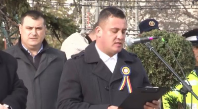 Momente emoţionante de Ziua Naţională la Mioveni
