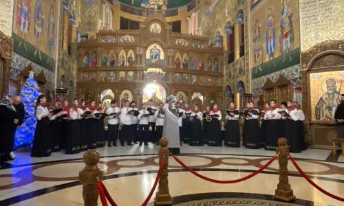 Colindătorii din Republica Moldova, concert extraordinar de colinde la Mioveni