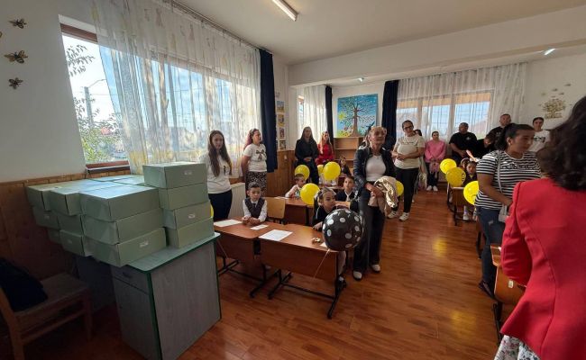 Clipe de emoție la începerea noului an școlar la Ștefănești!