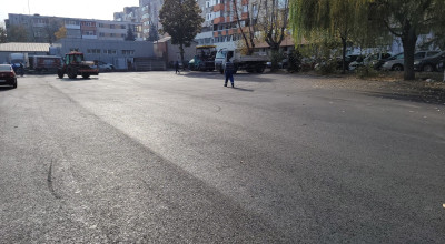 Lucrări finalizate privind amenajarea unei parcări în Prundu