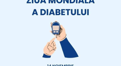 Ziua Mondială a diabetului va fi marcată la Mioveni! Testări GRATUITE