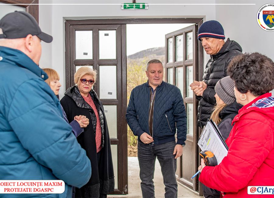 Locuințe maxim protejate, centru de zi și parc la Ciofrângeni