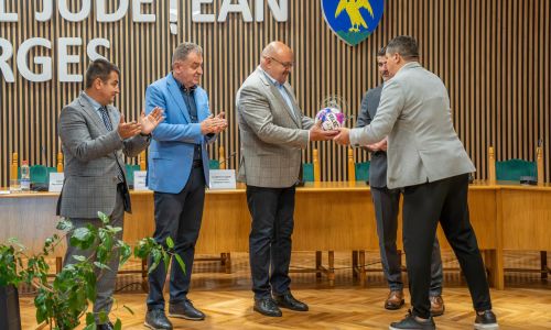 Juniorii de la FC Argeș, premiați de Consiliul Județean Argeș
