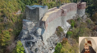 Cetatea Poienari este închisă, momentan, din cauza urșilor
