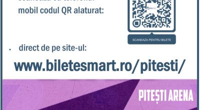 Bilete online la Pitești Arena