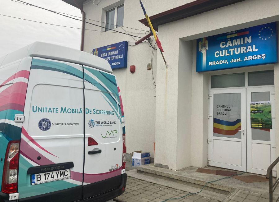 Campania de testare pentru prevenirea cancerului de col uterin a ajuns astăzi la Bradu