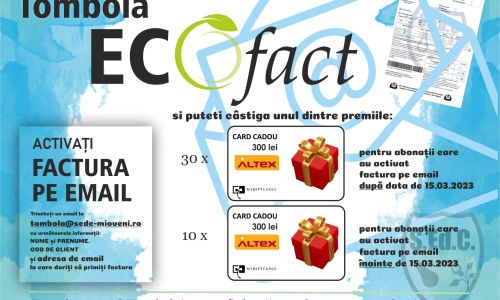 SEdC Mioveni organizează Tombola ECOFact