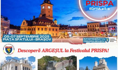 Consiliul Județean Argeș participă la Festivalul PRISPA de la Brașov!