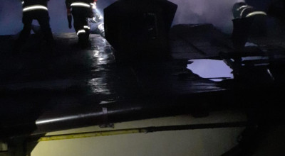 INCENDIU la un RESTAURANT din Pitești