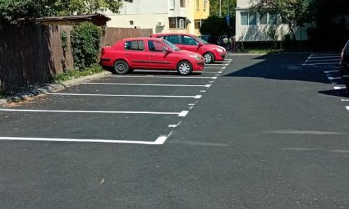 33 de locuri de parcare au fost reabilitate în cartierul Popa Şapcă