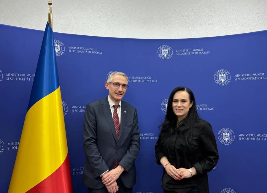 Ministrul Simona Bucura Oprescu, întrevedere cu ambasadorul Canadei în România